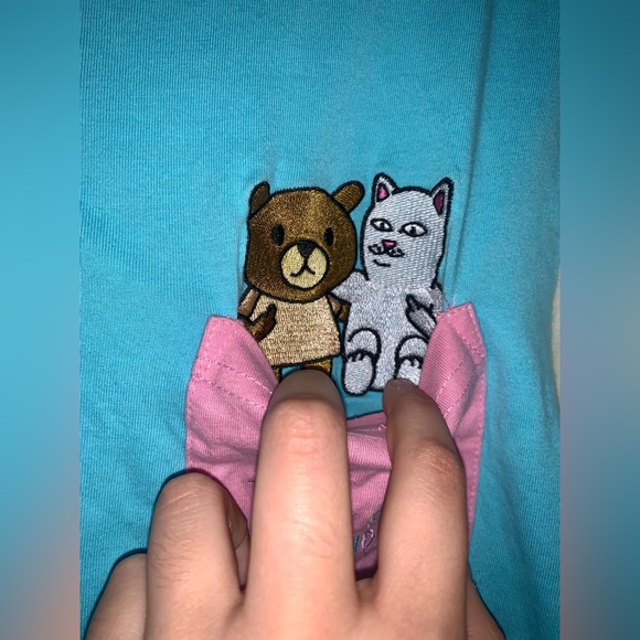 Teddy Fresh X Ripndip 2017 Collab T-shirt - Picture 4 of 5